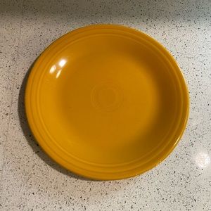 Fiestaware dinner plate